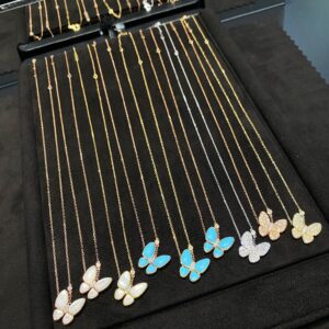 Good fortune butterfly necklace
