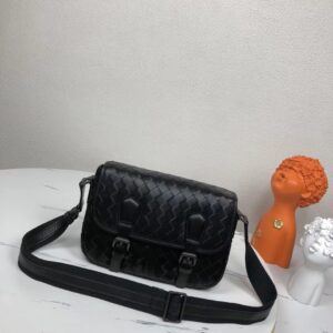 Bvlgari Weave Messenger Bag