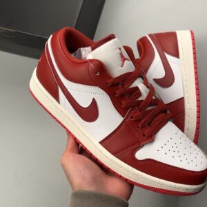 Air Jordan 1 Low SE Retro White Red