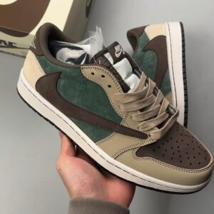 Travis Scott x Air Jordan 1 TS reverse hook collaboration