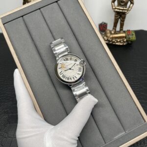 Cartier Ballon Bleu 42mm Steel Bracelet Watch
