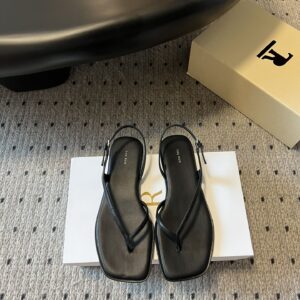 The Row Leather Sandal