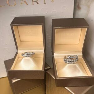 Bvlgari Active Full Diamond Snake Ring