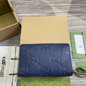 Blue leather GG handbag