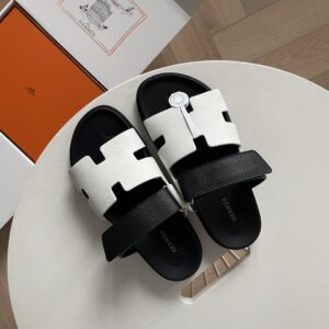 H brand cow leather functional cool sandals