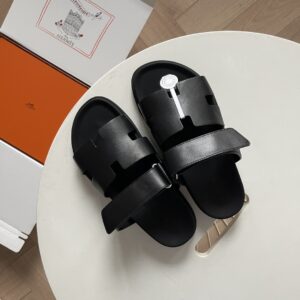 H brand cow leather functional cool sandals