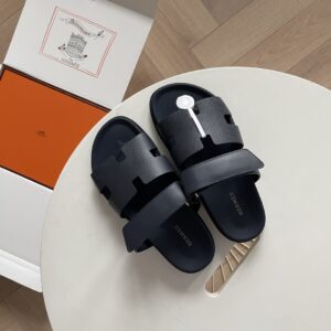 Hermès Epsom leather sandal