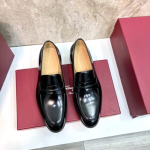 Ferragamo men's leather dress shoes