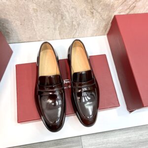 Ferragamo men's leather dress shoes