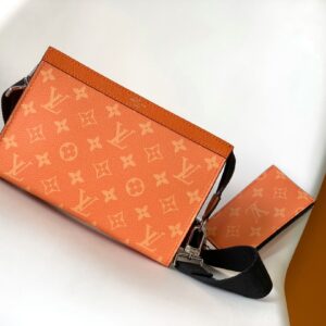 Alpha Wearable wallet with monogram eclipse