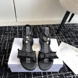 Dior Summer Sandals with Bow Details