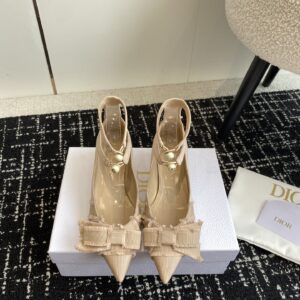 Dior J'ADIOR Pearl-Covered Shoes