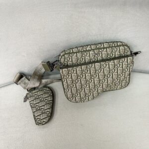 Men's triple saddle bag