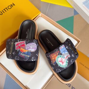 Pool Pillow Comfortable Sandals with Animal Pattern