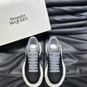 Alexander McQueen couple thick sole elevating shoes