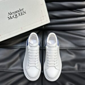 Alexander McQueen Couple White牛皮增高鞋