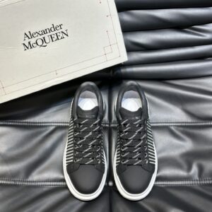 Alexander McQueen Couple White牛皮增高鞋
