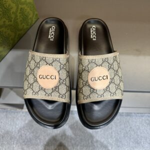 GG high-end mens summer slipper with rubber sole