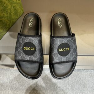 GG high-end mens summer slipper with rubber sole