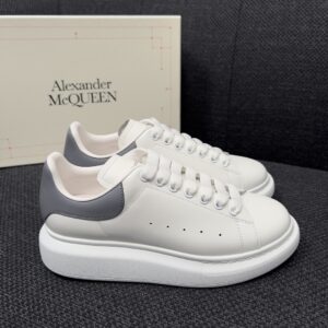 McQueen fashion sneakers with leather and suede