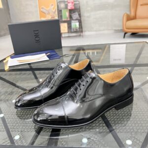 Male formal leather shoes with imported Italian leather