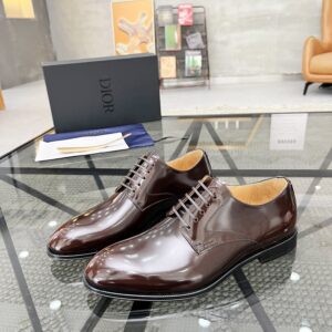 Male formal leather shoes with imported Italian leather