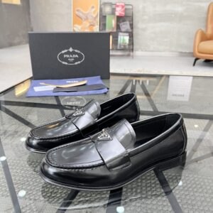 Male formal leather shoes with imported Italian leather