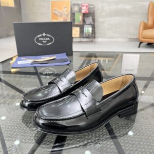 Male formal leather shoes with imported Italian leather