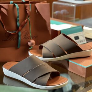Loro Piana cross-strap sandals