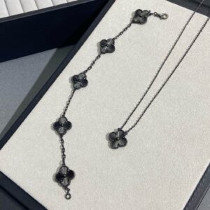 New laser five flower bracelet necklace