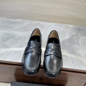 Prada men's premium leisure leather shoes