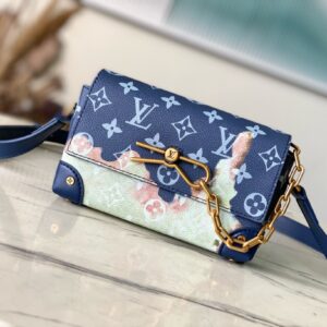 Steamer Crossbody Bag Monogram Eclipse canvas