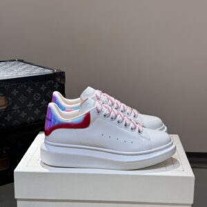 Alexander McQueen couple thick sole elevating shoes