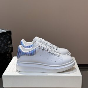 Alexander McQueen couple thick sole elevating shoes