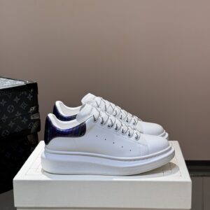 Alexander McQueen couple thick sole elevating shoes