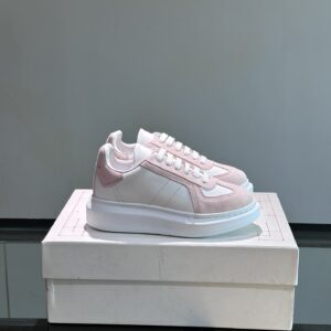Alexander McQueen couple thick sole elevating shoes