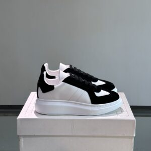 Alexander McQueen couple thick sole elevating shoes