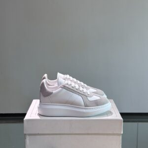 Alexander McQueen couple thick sole elevating shoes