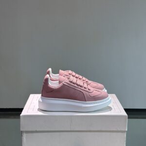 Alexander McQueen couple thick sole elevating shoes