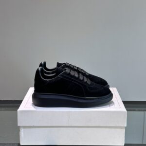 Alexander McQueen couple thick sole elevating shoes