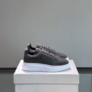 Alexander McQueen couple thick sole elevating shoes