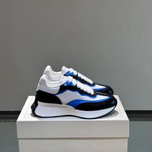 Alexander McQueen couple thick sole elevating shoe