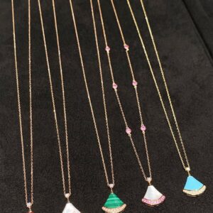 七夕尾巴带扇子项链💎