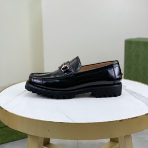 Gucci men's fashion leather shoes