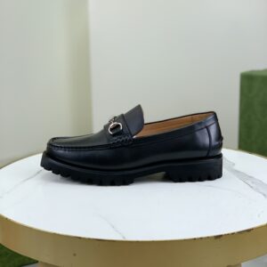 Gucci men's fashion leather shoes