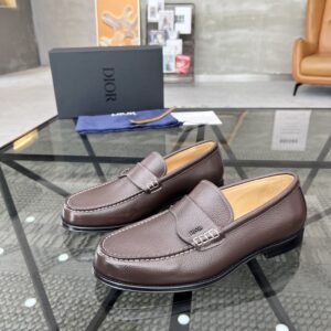 Male formal leather shoes with imported Italian leather