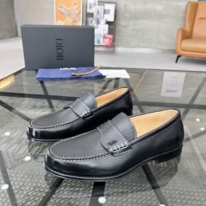 Male formal leather shoes with imported Italian leather