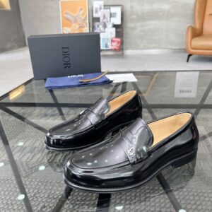 Male formal leather shoes with imported Italian leather
