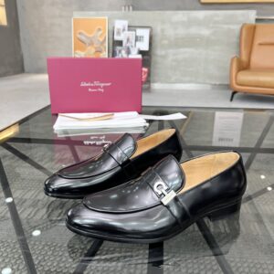 Male formal leather shoes with imported Italian leather