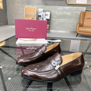 Male formal leather shoes with imported Italian leather